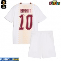 Marokko Brahim Diaz #10 Auswärts Trikotsatz Kinder WM 2026 Kurzarm (+ Kurze Hosen)